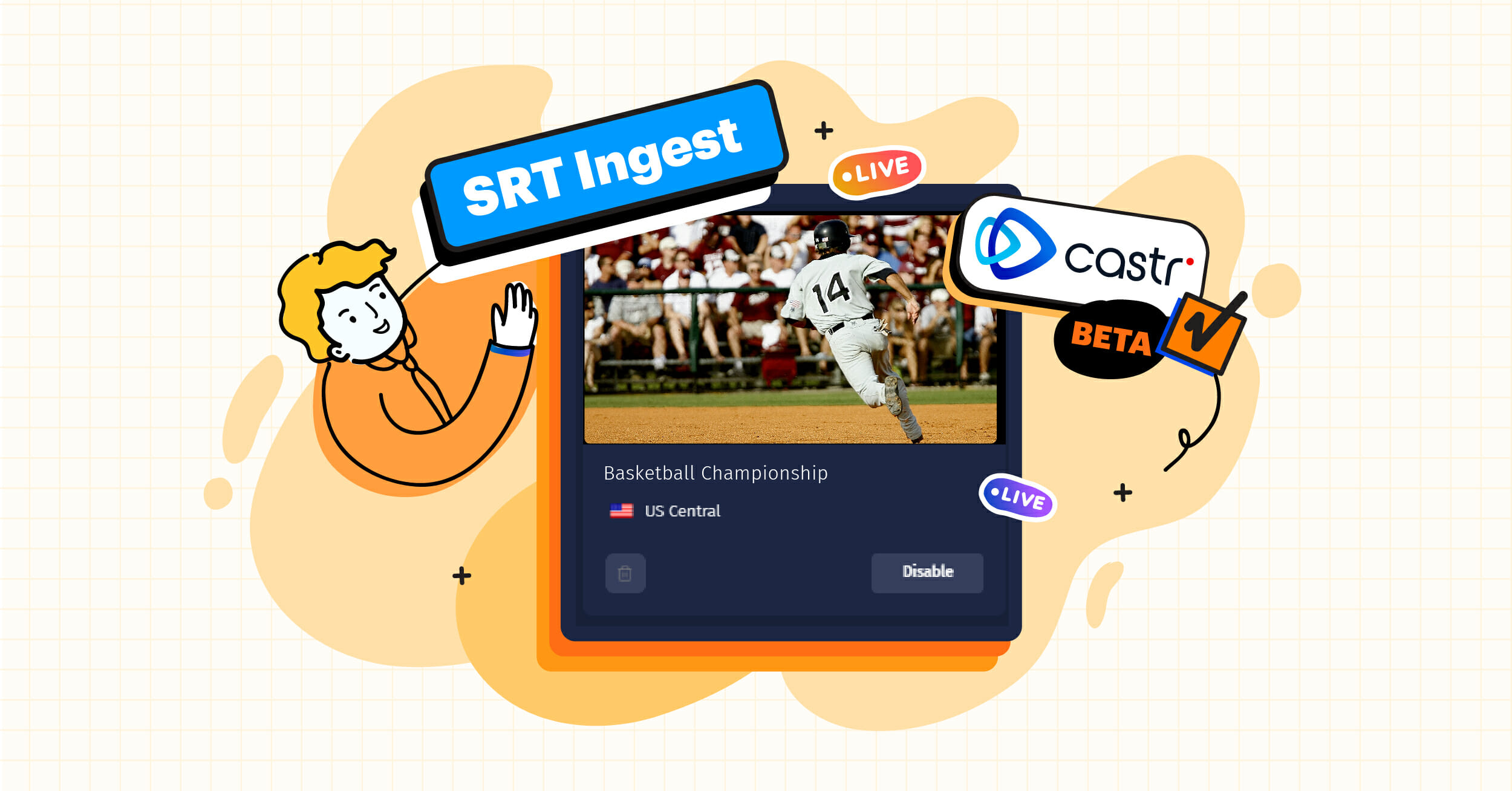 Castr Now Supports SRT Streaming to Improve Stream Stability!