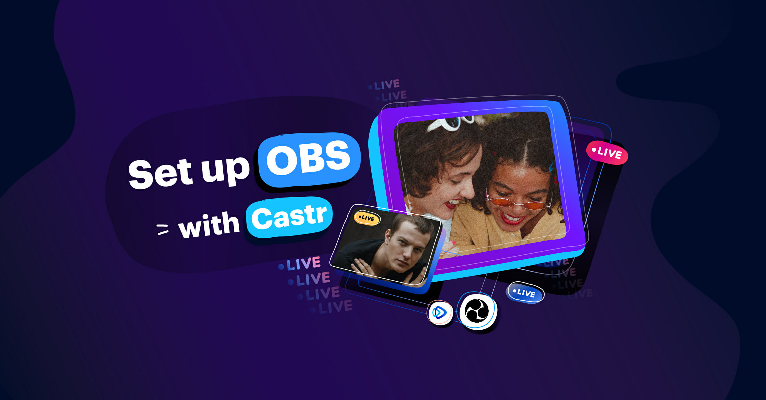 How to Set up OBS When Streaming With Castr-01