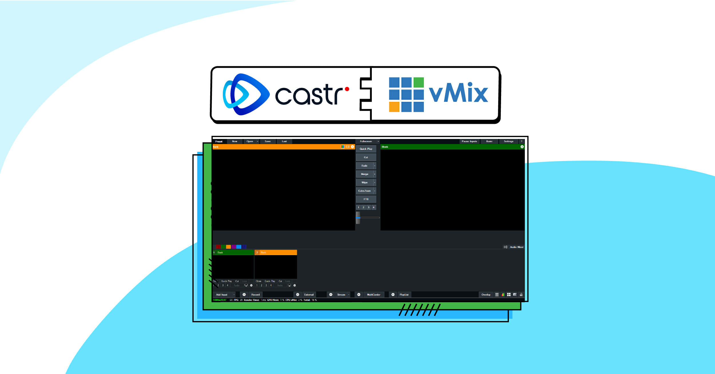 How to connect Castr to vMix