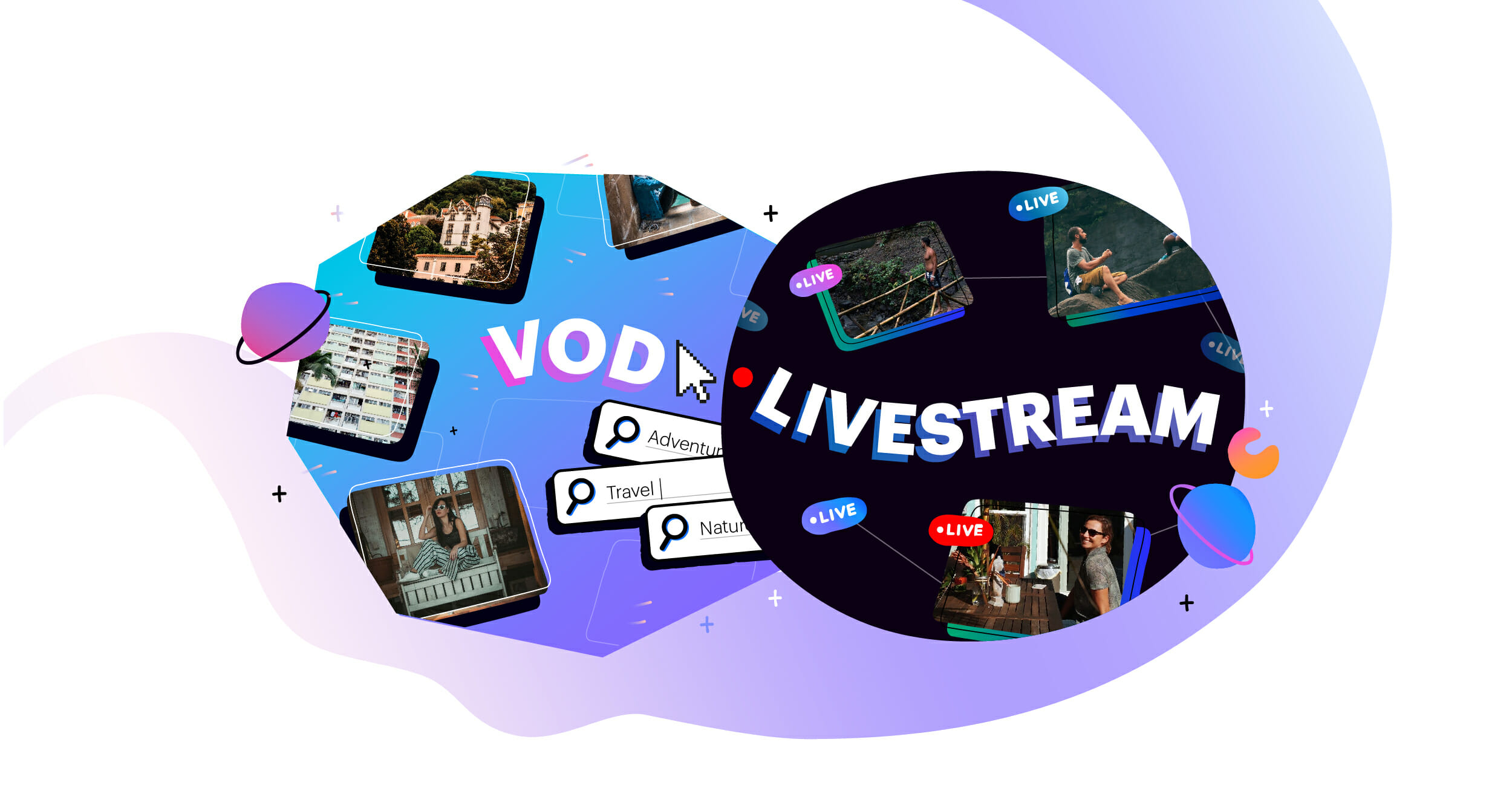 VOD vs. Livestream