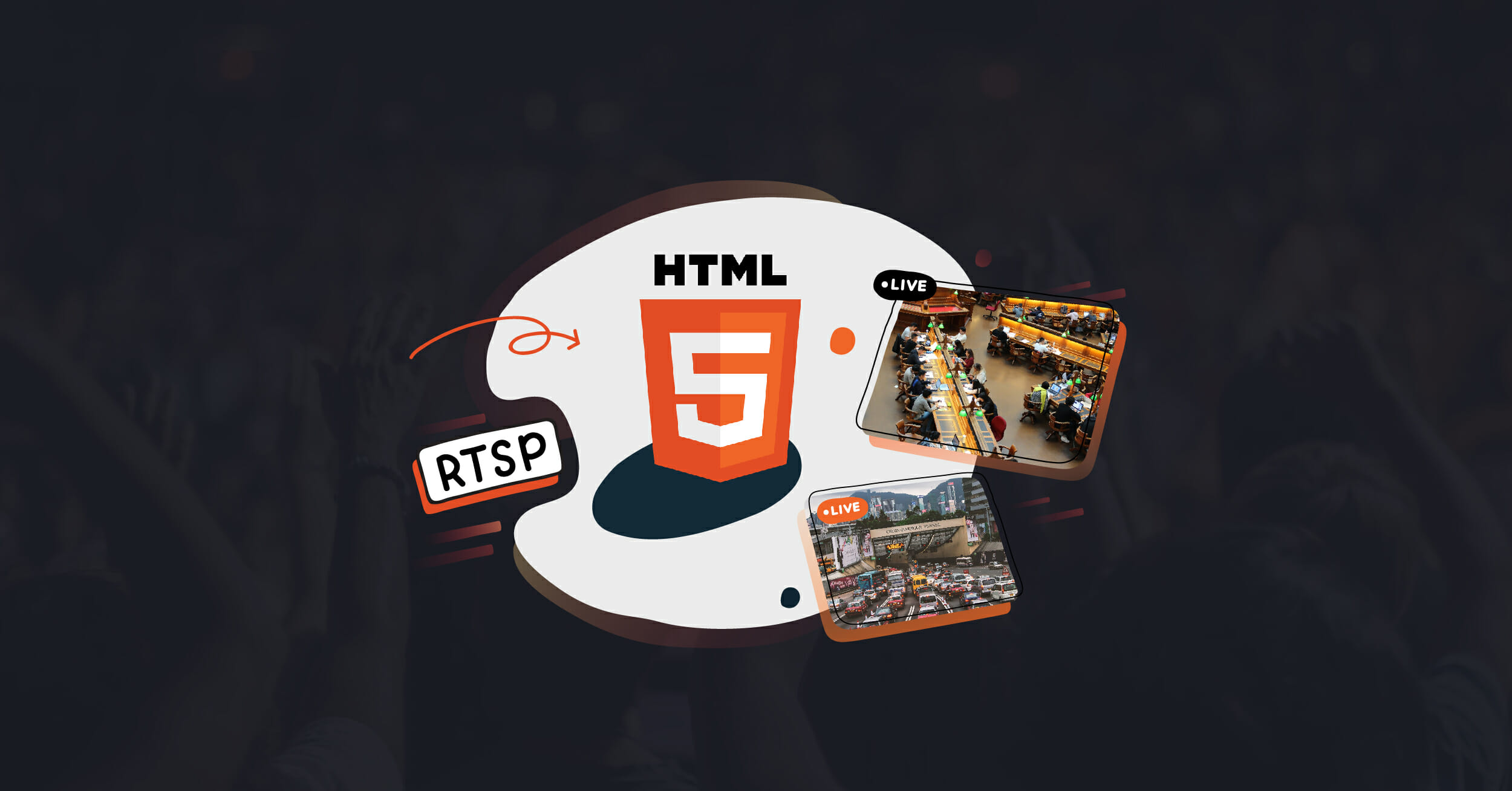 embed RTSP into HTML5 and get a stream player