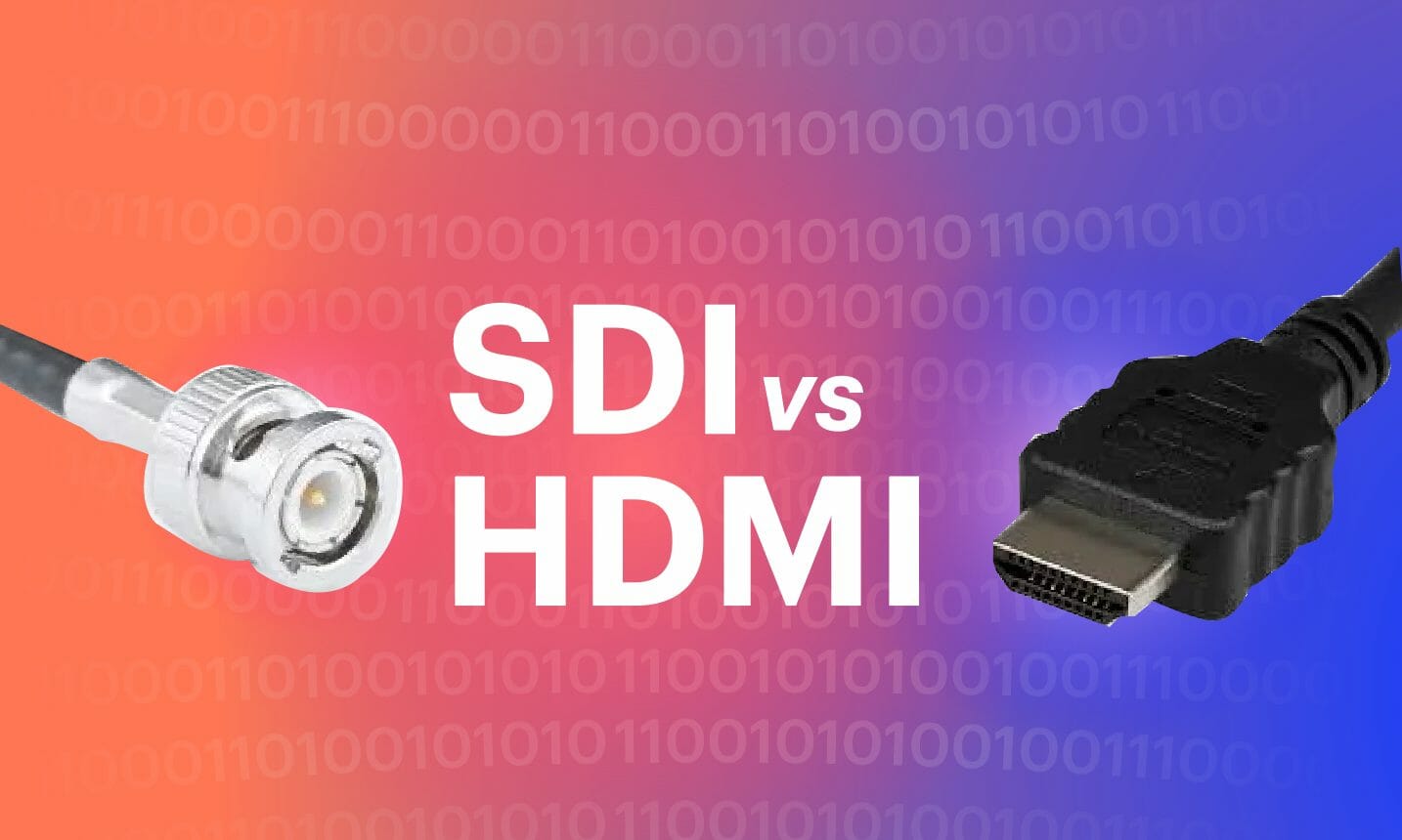 Vice seksuel Ubevæbnet SDI vs. HDMI: Difference between SDI and HDMI Connectors