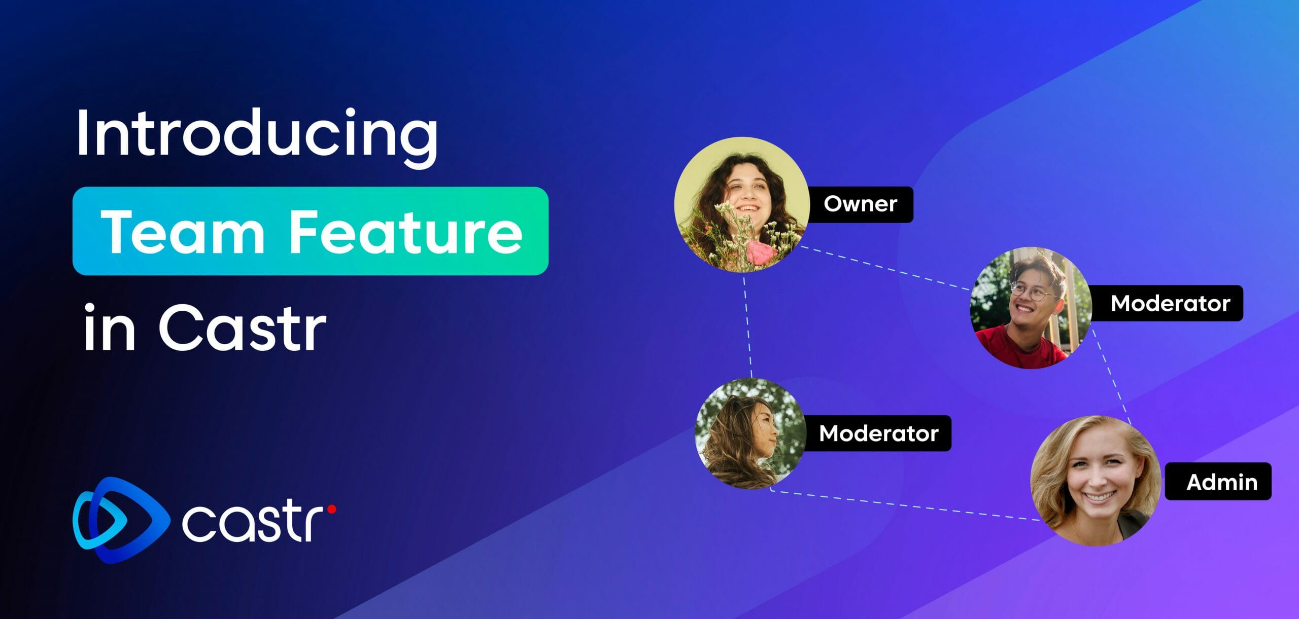 Collaborative Live Streaming is Here! Introducing the All-new Team Feature in Castr
