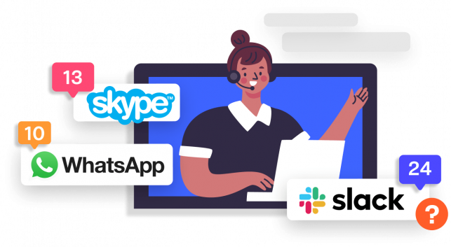 24/7 dedicated tech support via Slack, Skype and Whatsapp
